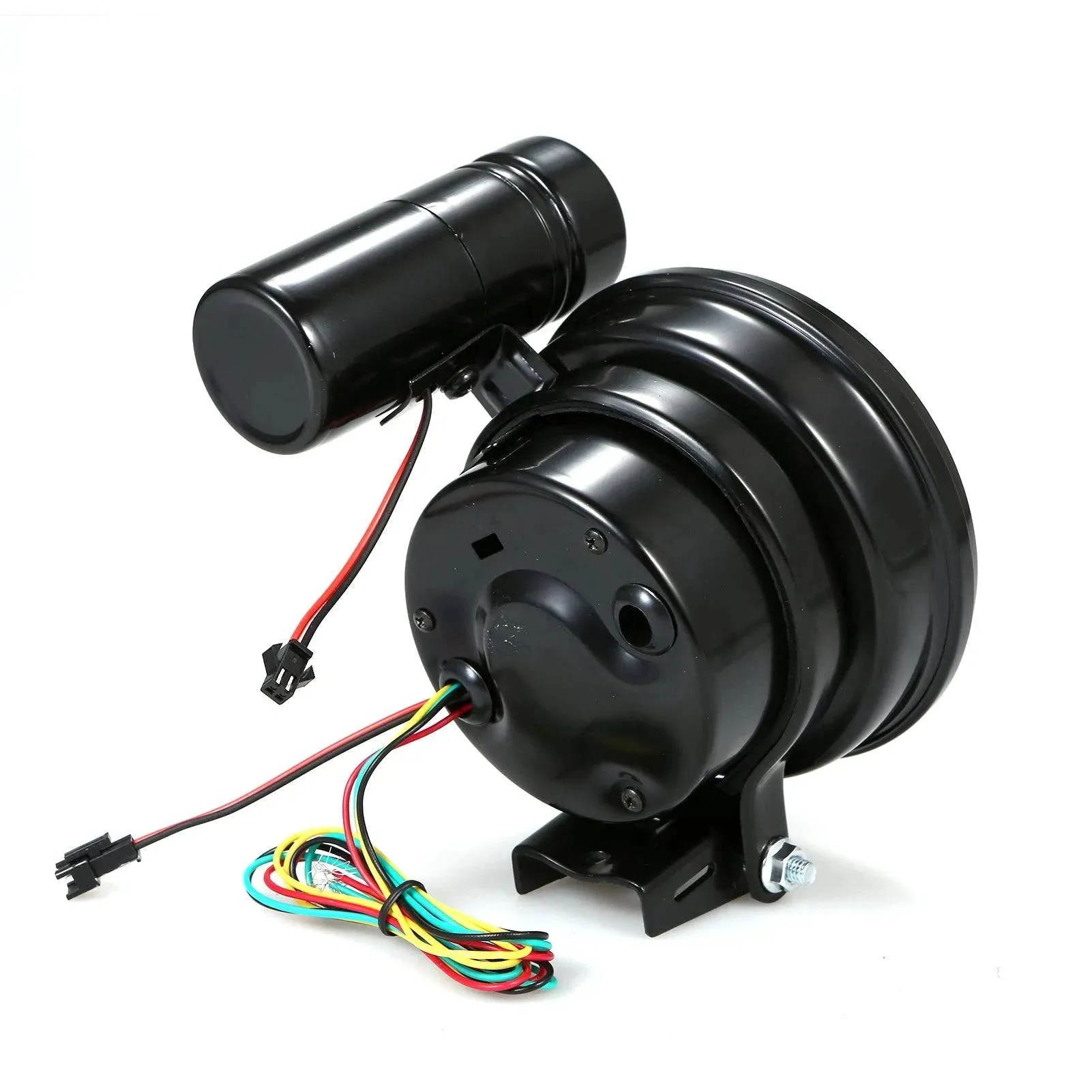 5 Inch Tachometer Carbon Fiber Face 7 Colors With LED Pointer Adjustable Shift Light RPM For 4 6 8 Cylinders Petrol Engine