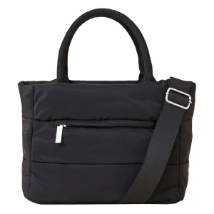 Accessorize London Women's Recycled nylon quilted handheld