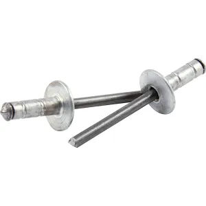 Allstar Performance 1/2 in Head Rivet - 3/16 in  Mandrel - 1/16-3/8 in Grip Range - Set of 250