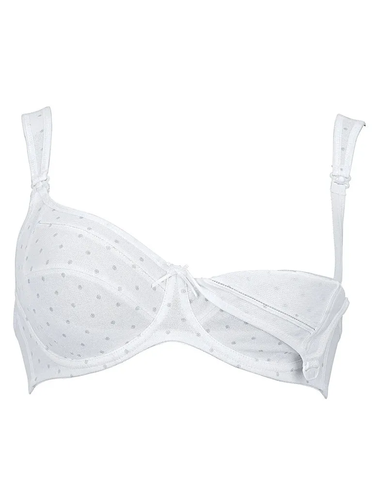 Anita Miss Cotton 5056 Pearl White Nursing Bra
