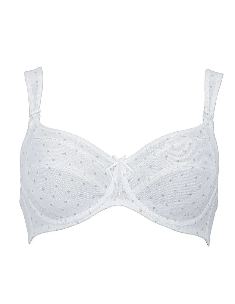 Anita Miss Cotton 5056 Pearl White Nursing Bra