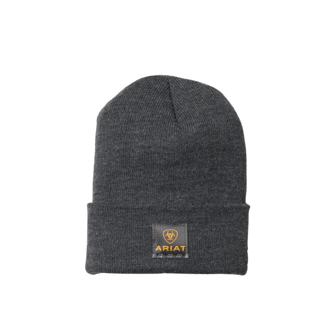 Ariat Men's Rebar Watch Cap Charcoal