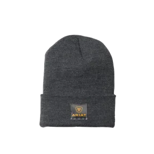 Ariat Men's Rebar Watch Cap Charcoal