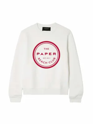 Beach club sweatshirt