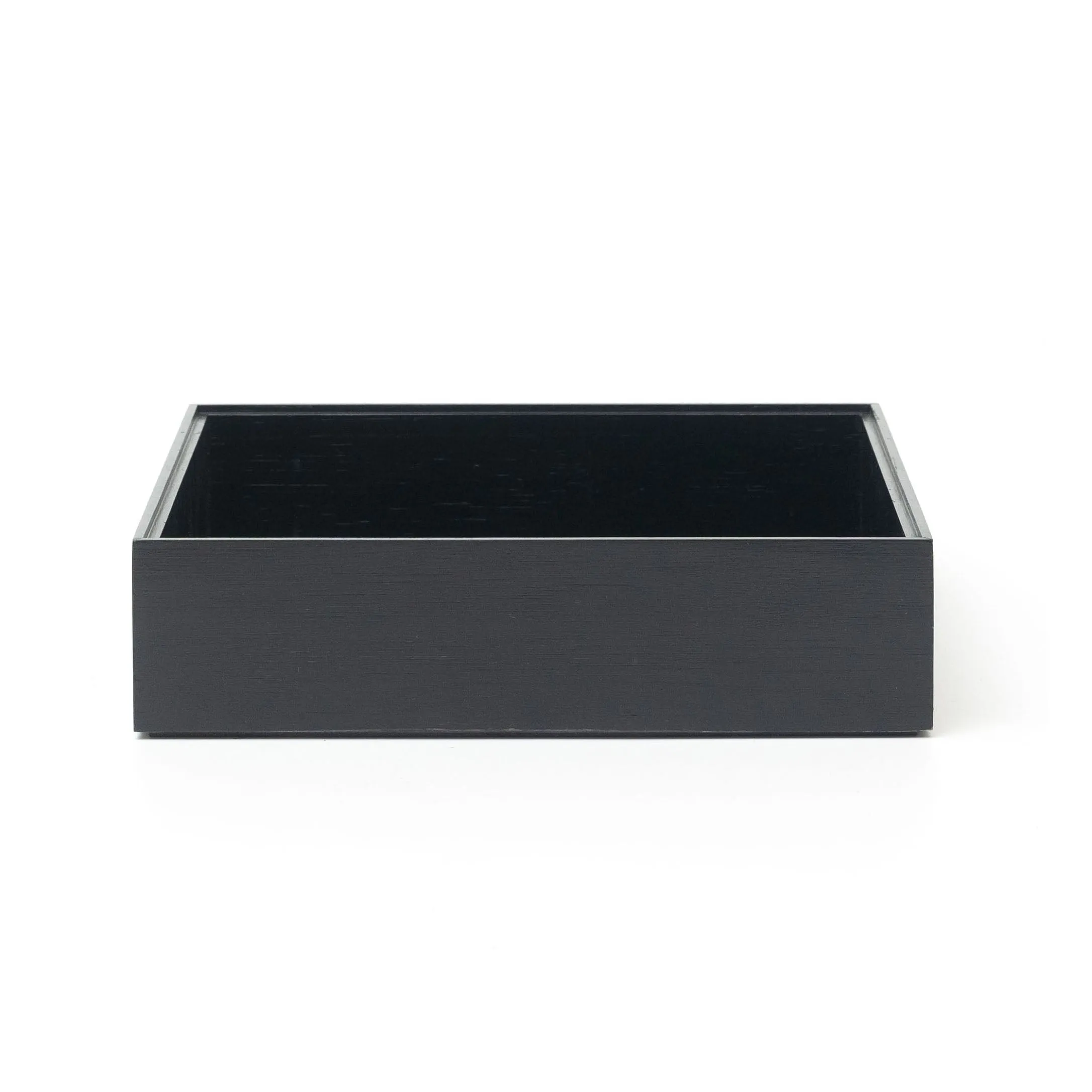 Black Bamboo Square Organizer