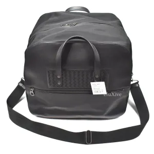 Bottega Veneta - Leather & Nylon Carry On Duffle Bag