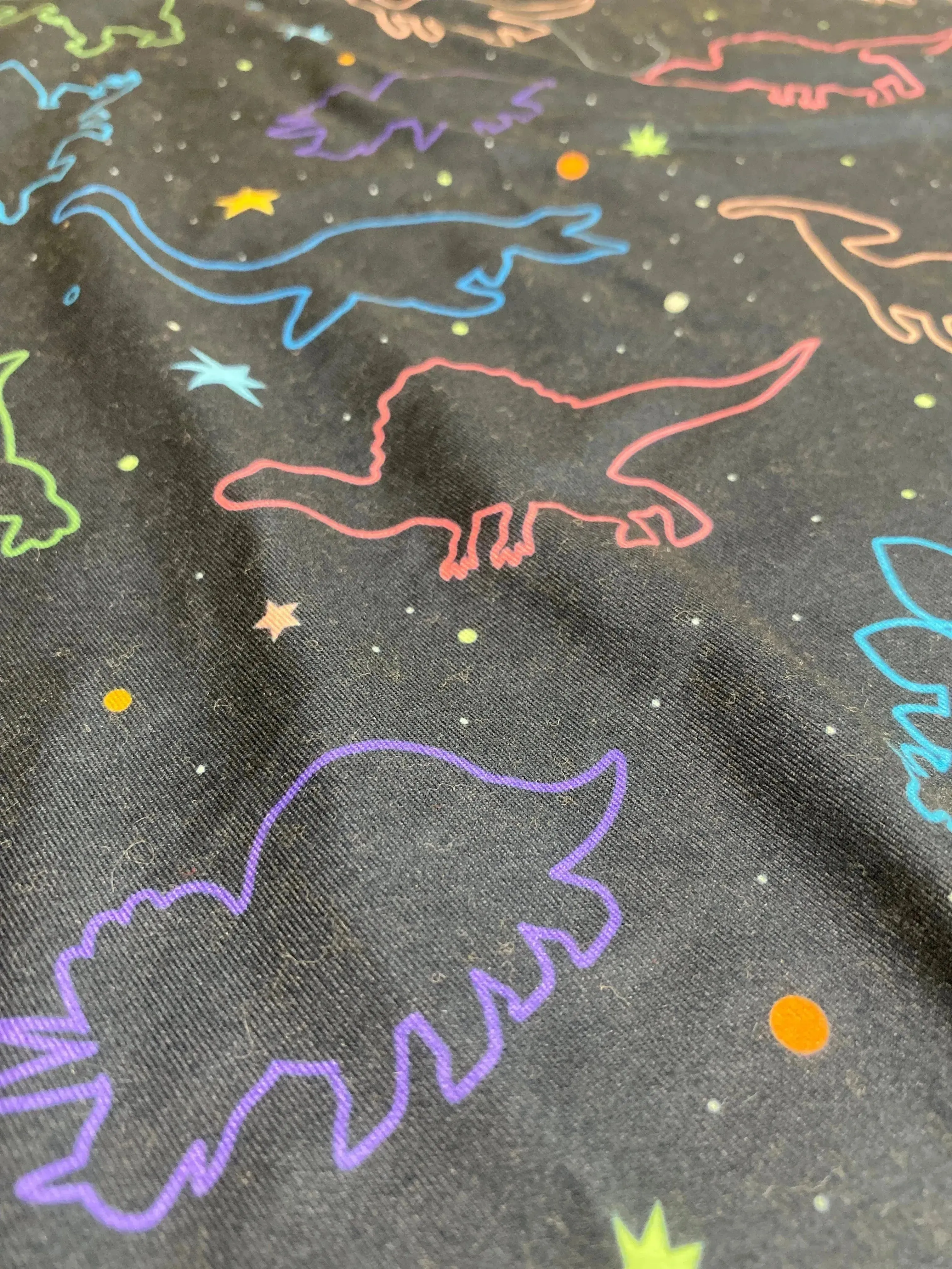 ByeBye Calorie Multi-use Cover Dark Blue Dinosaur