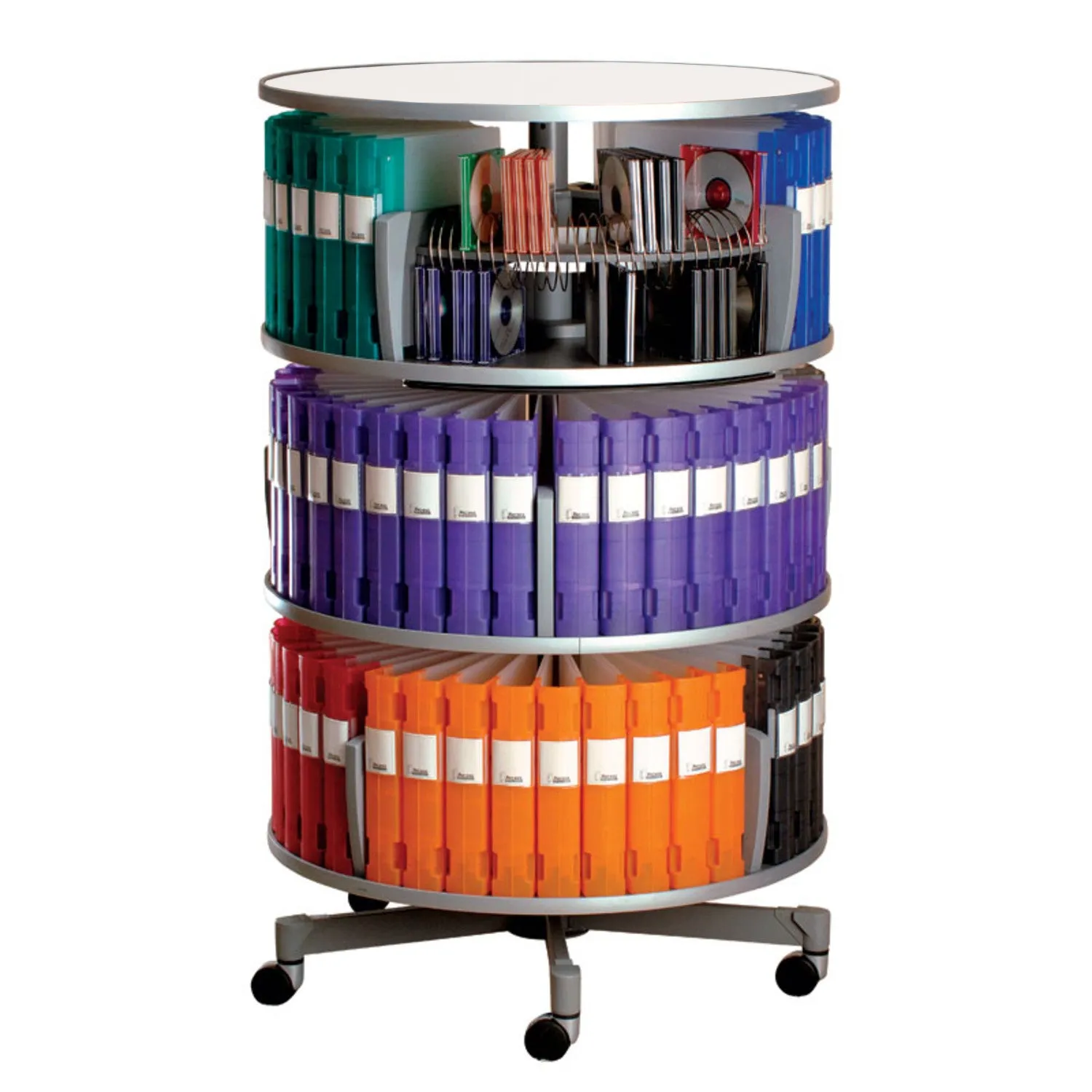 Carousel CD Organizer (1/4 Tier)
