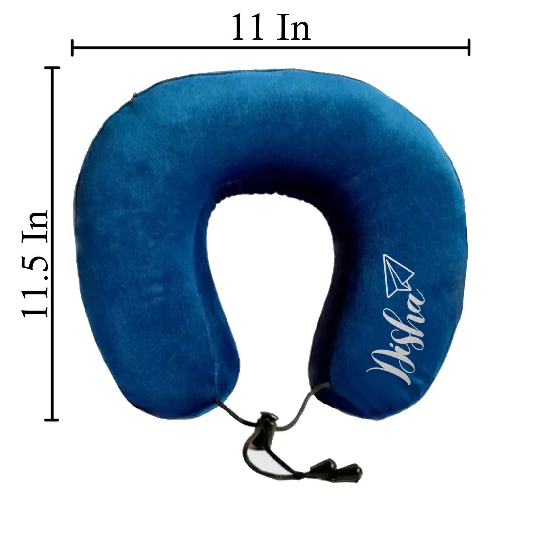 Custom Airplane Neck Pillow for Comfortable Travel with Memory Foam