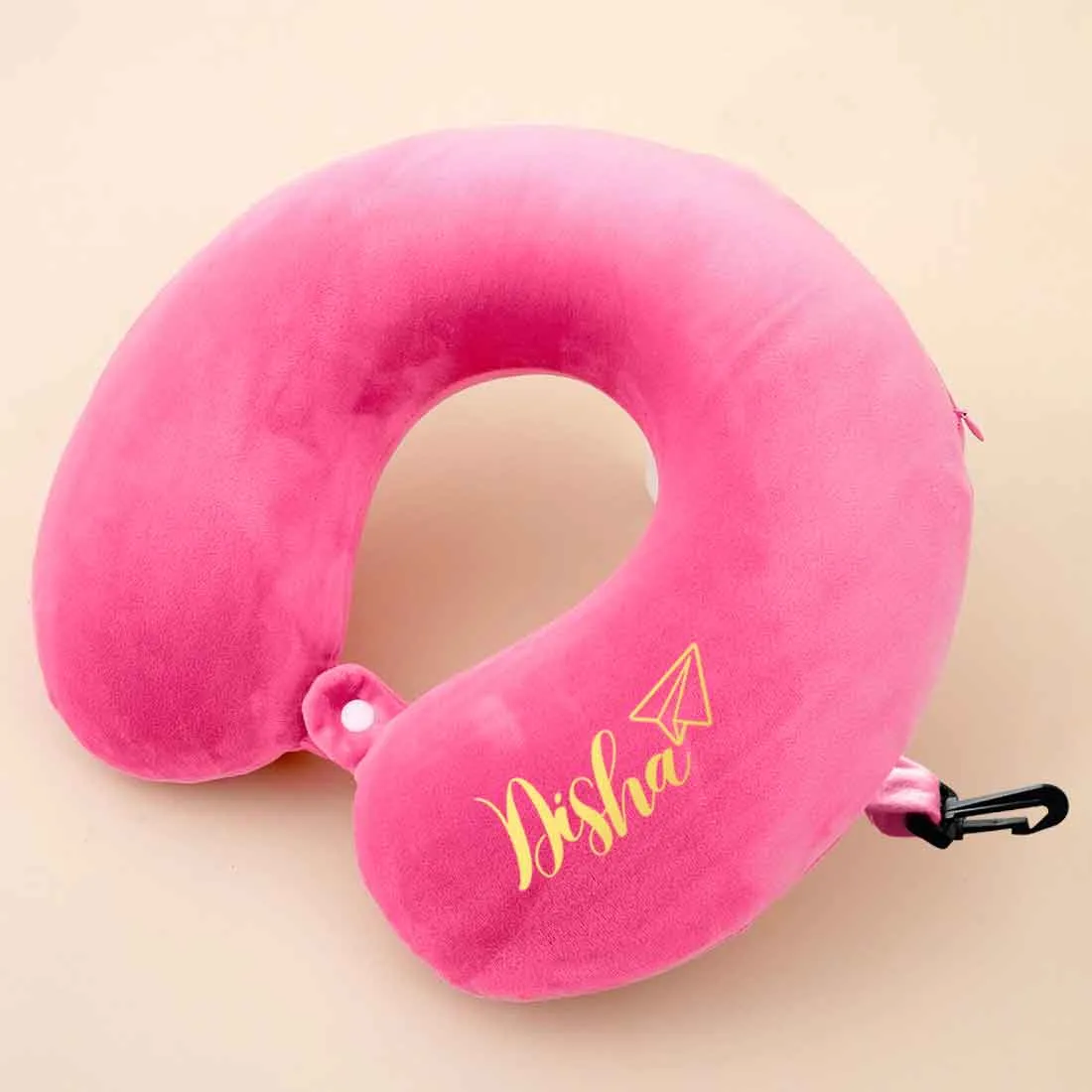 Custom Airplane Neck Pillow for Comfortable Travel with Memory Foam