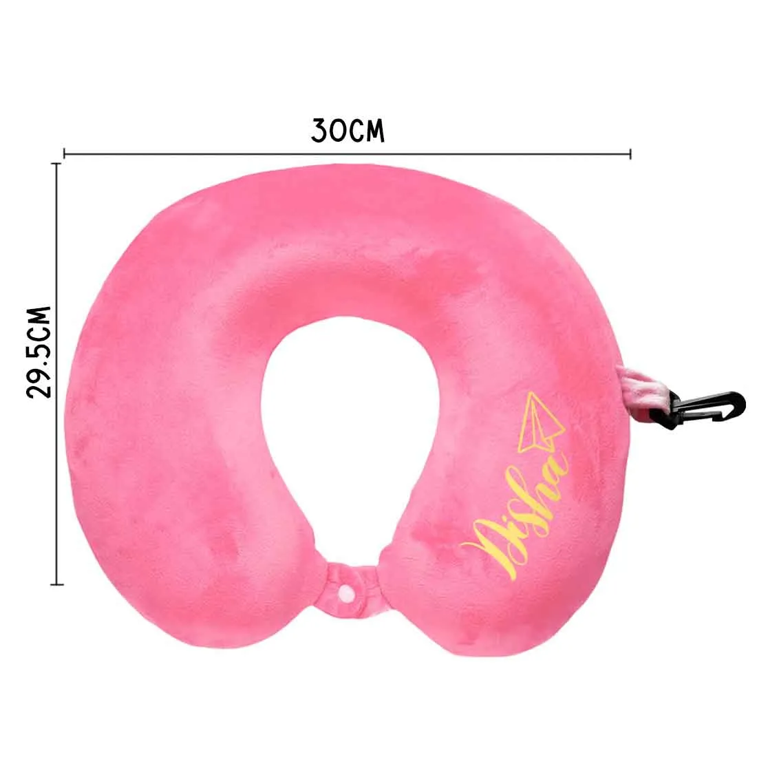 Custom Airplane Neck Pillow for Comfortable Travel with Memory Foam