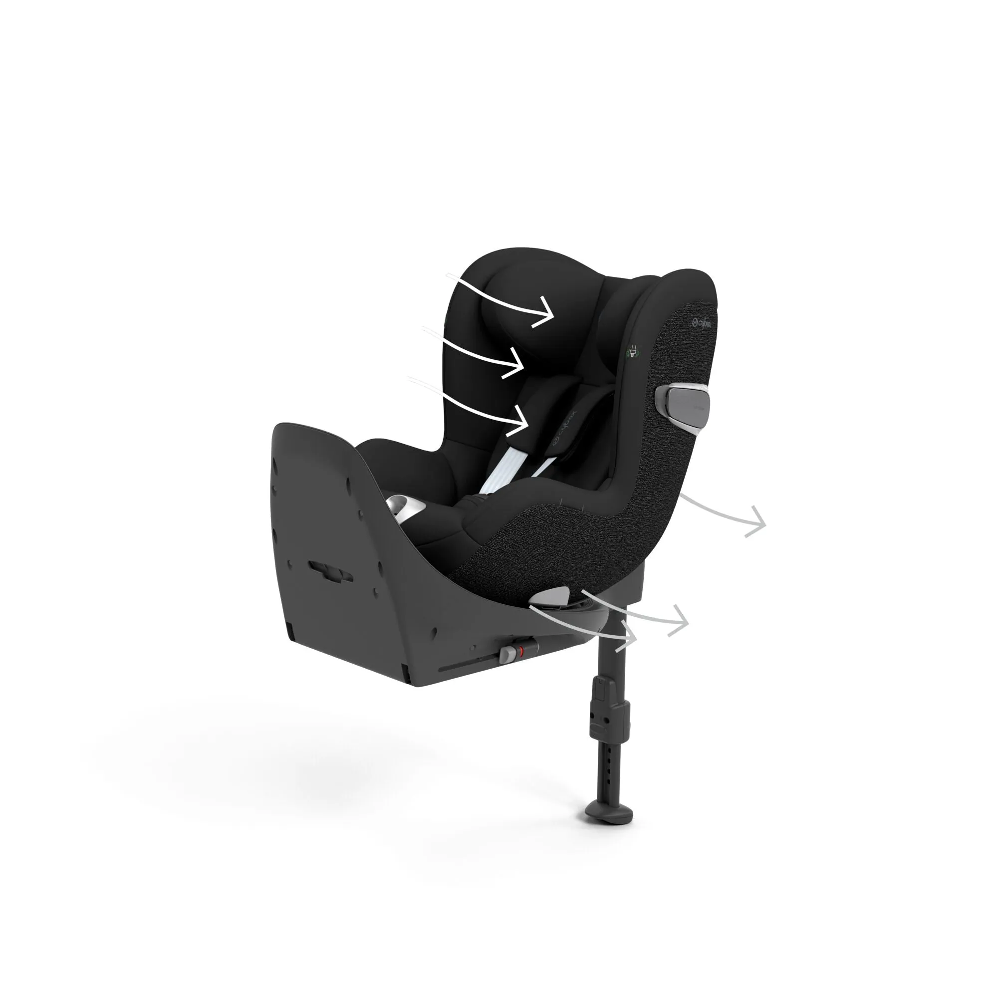 Cybex, Sirona T i-Size Car Seat, Sepia Black