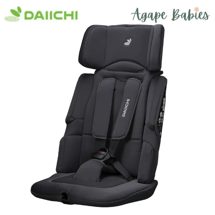 Daiichi Easy Carry 2 Portable Car Seat - Charcoal (1 Year Local Warranty)