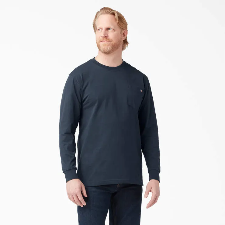 Dickies Men's Heavyweight Long Sleeve Pocket Tee Relaxed T-Shirt