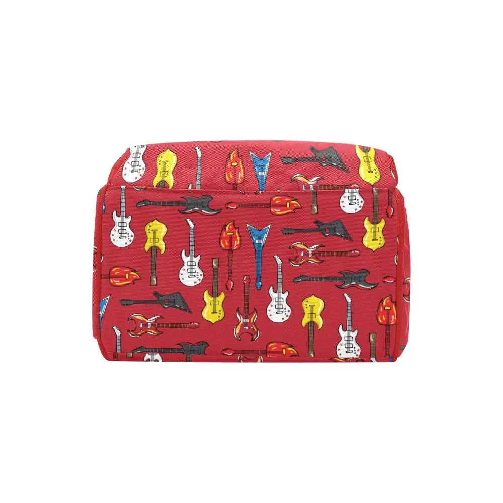 Guitar Legend Multifunctional Diaper Backpack Bag