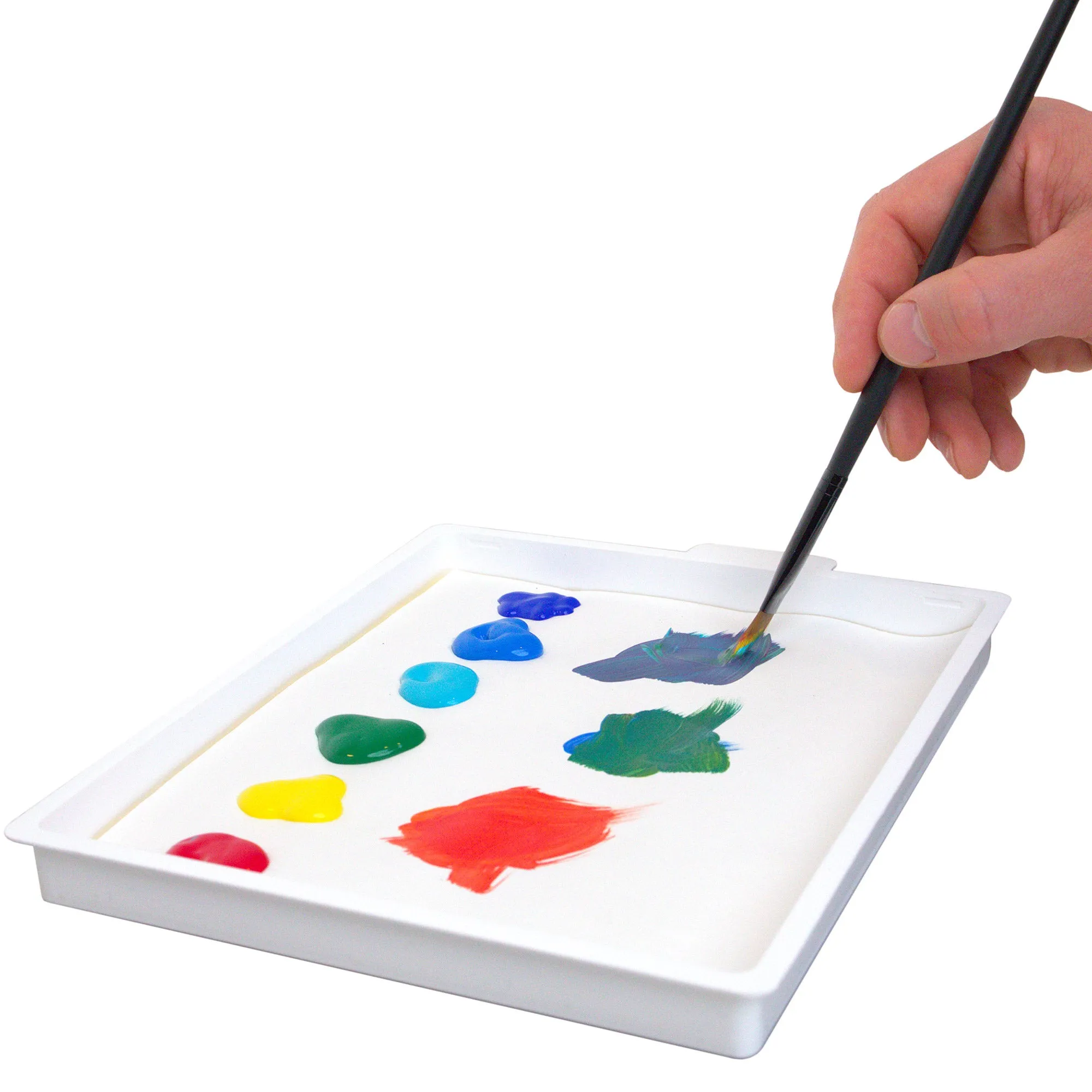 Handy practical Sta-Wet palette