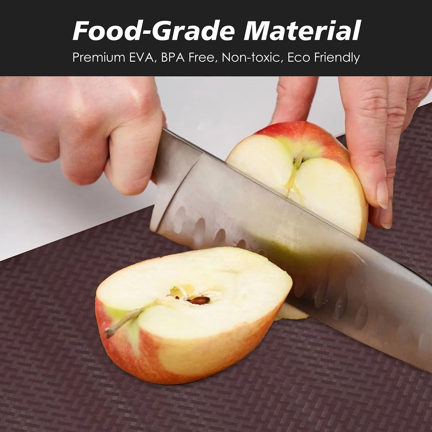 Heart Home Shelf Liner | Kitchen Cabinet Shelf Protector | Kitchen Liners for Cabinets and Drawers | Drawer Liner Mat | Self Check Shelf Liner Cabinet Mat | 5 MTR | Pack of 2 | Brown
