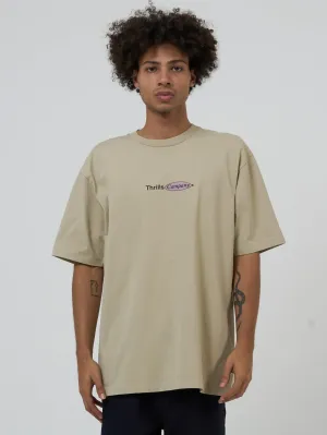 In Harmony Oversize Fit Tee - Sandstone