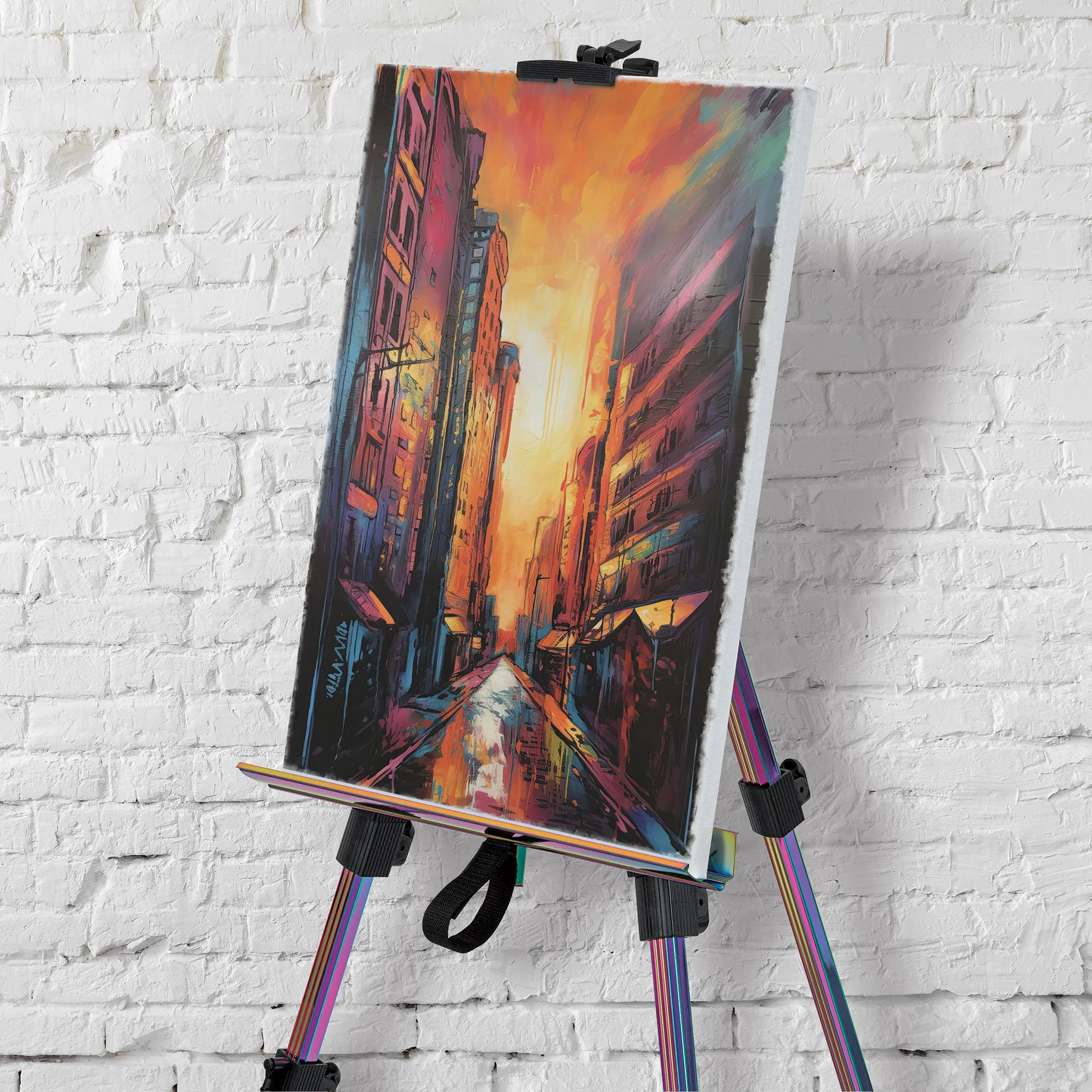 Iridescent Tripod Easel