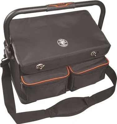 Klein Tools Tradesman Pro Organizer Tool Tote With Cover 17 Inch