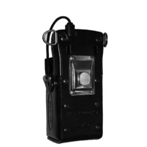 Leather Holster with Shoulder Strap, XL-HC4L for Harris XL-200P Portable Radios