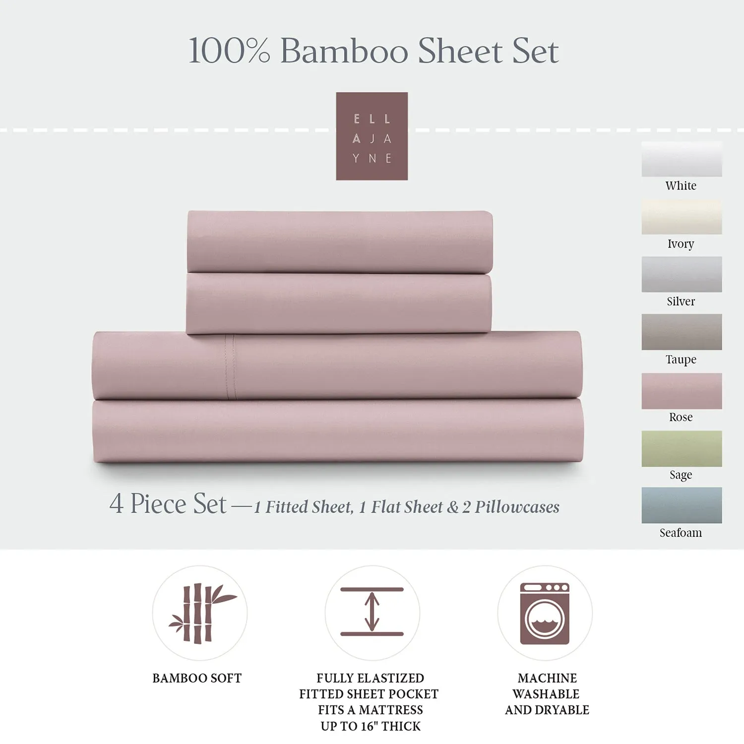 Luxury Bamboo Sheet Set