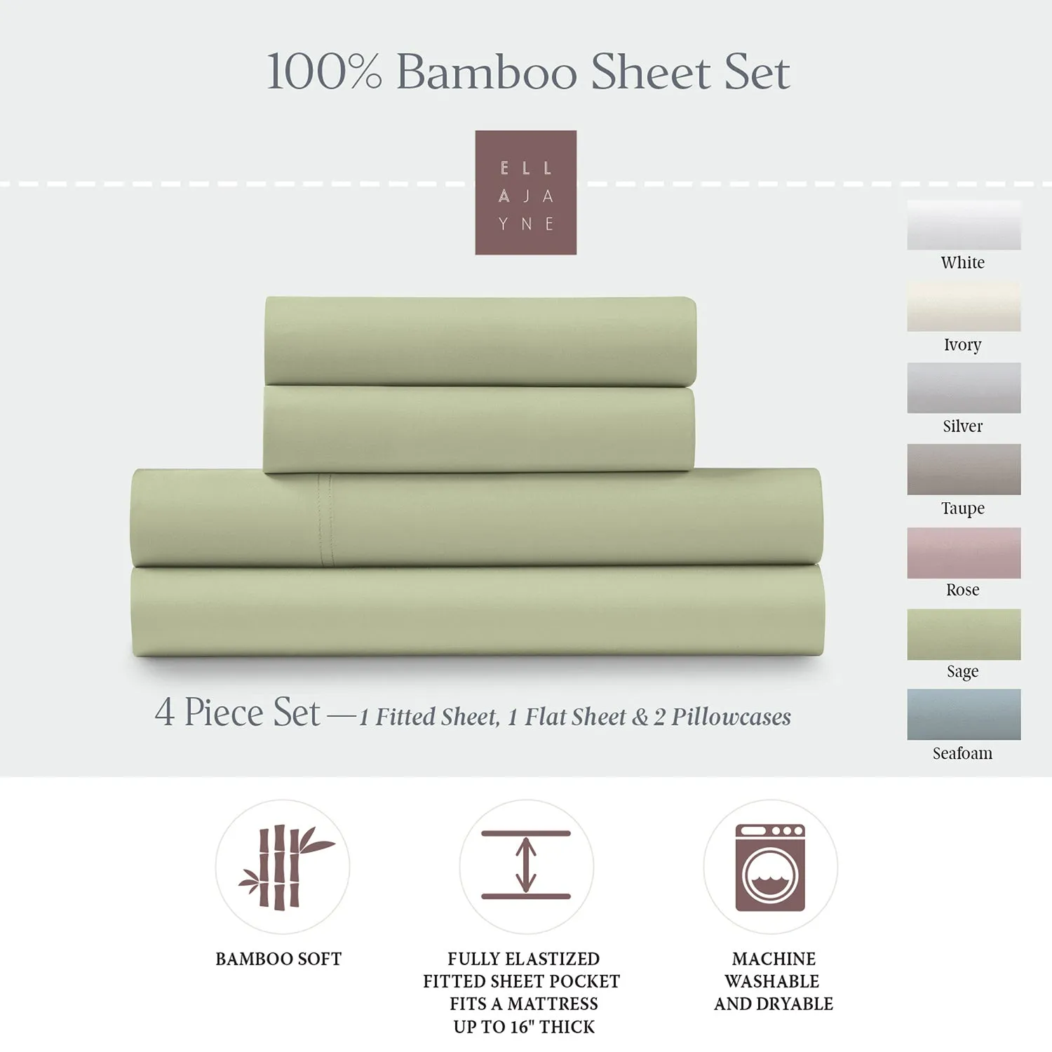 Luxury Bamboo Sheet Set