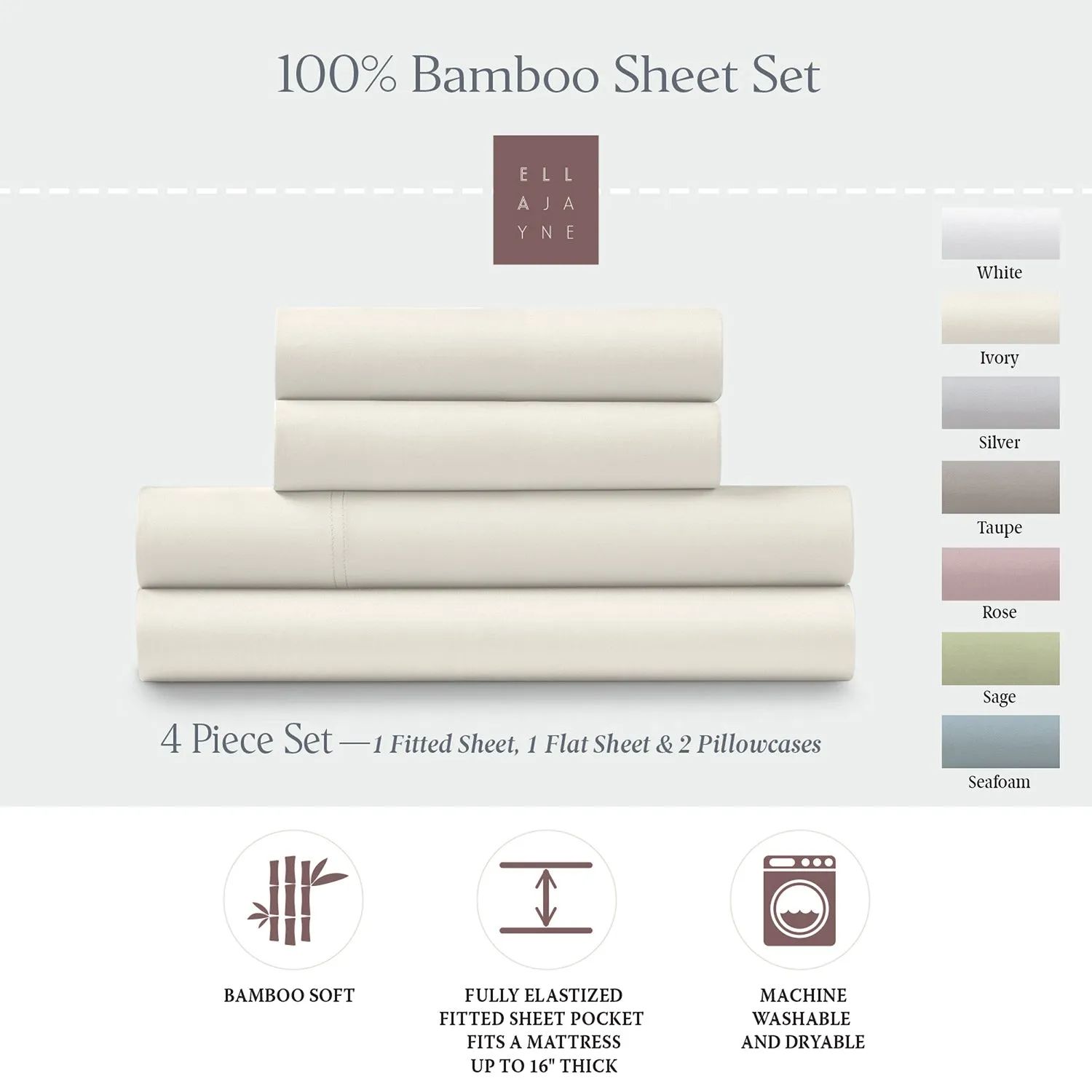 Luxury Bamboo Sheet Set