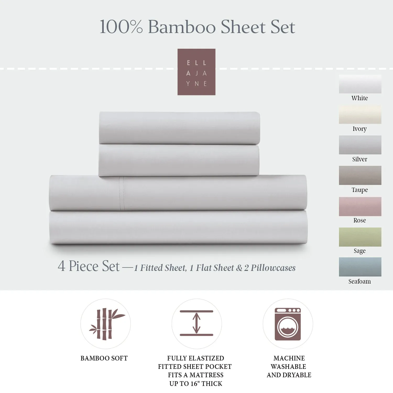 Luxury Bamboo Sheet Set