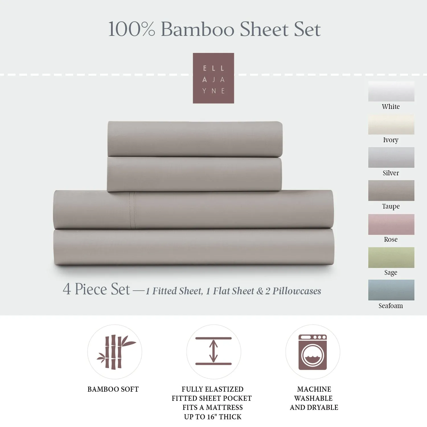 Luxury Bamboo Sheet Set