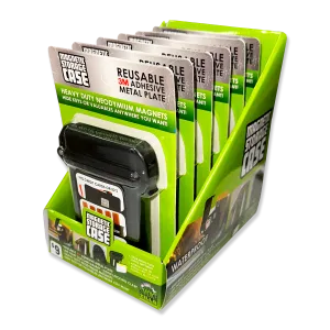 Magnetic Card Hide-A-Key Storage Case- 6 Pieces Per Retail Ready Display 41497