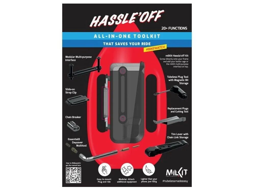 milKit Hassle'Off Multi Tool - Lightweight & Portable Multi Tool