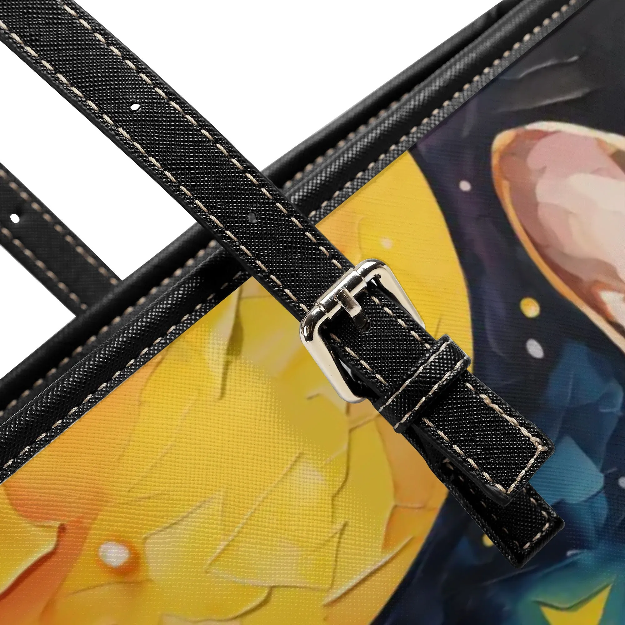 Original Frenchie Dog Art Durable Zipper Handbag