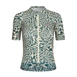 PAS NORMAL STUDIOS Essential Women Jersey - Check Petroleum