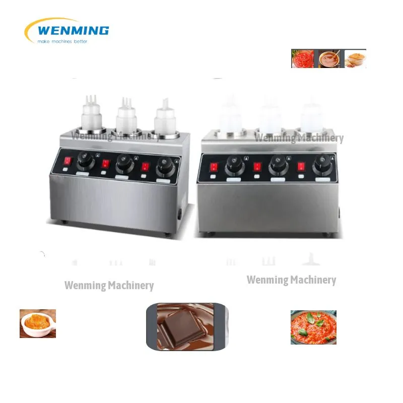 Practical Multi-Head Electric Sauce Warming Machine Double-Head Sauce Warming Machine