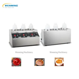Practical Multi-Head Electric Sauce Warming Machine Double-Head Sauce Warming Machine