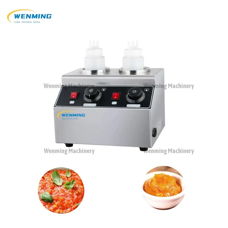 Practical Multi-Head Electric Sauce Warming Machine Double-Head Sauce Warming Machine