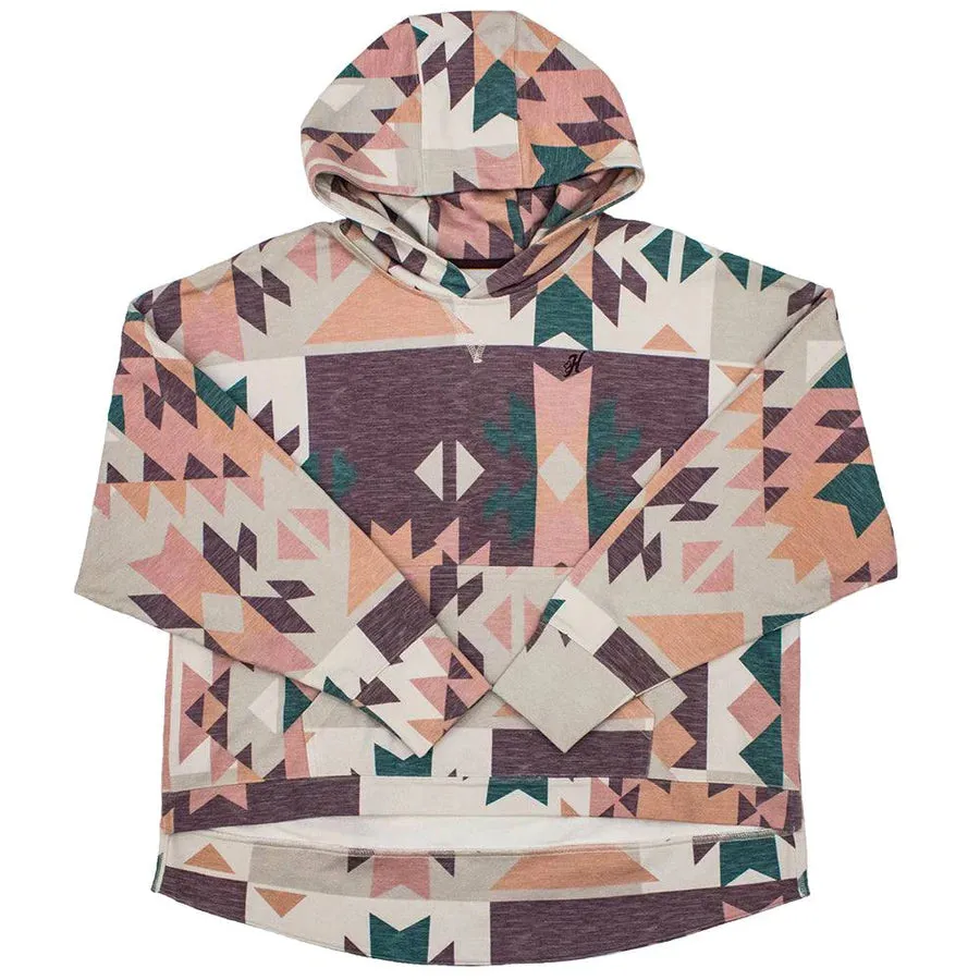 "ROOMY" BURGUNDY/GREY HOOEY HOODY