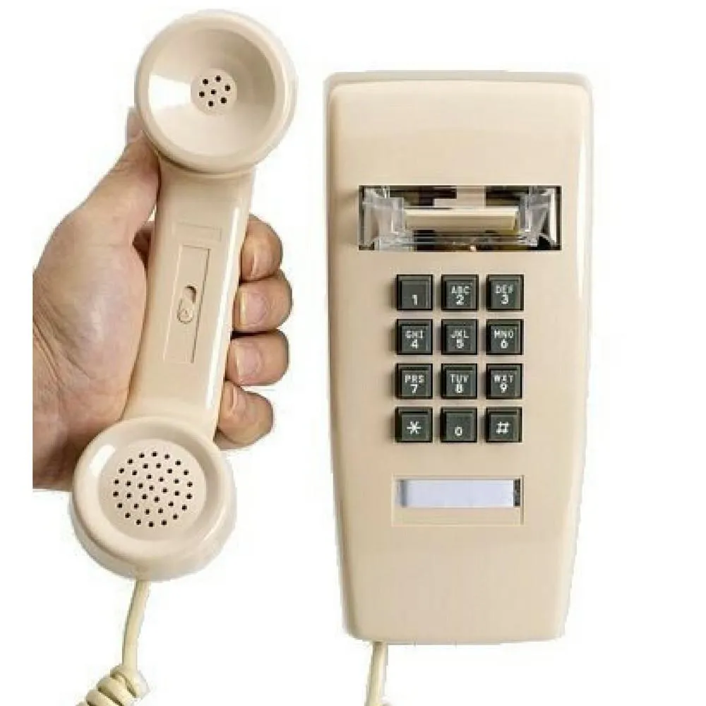 Shoppy Retro 70's Corded Wall Phone