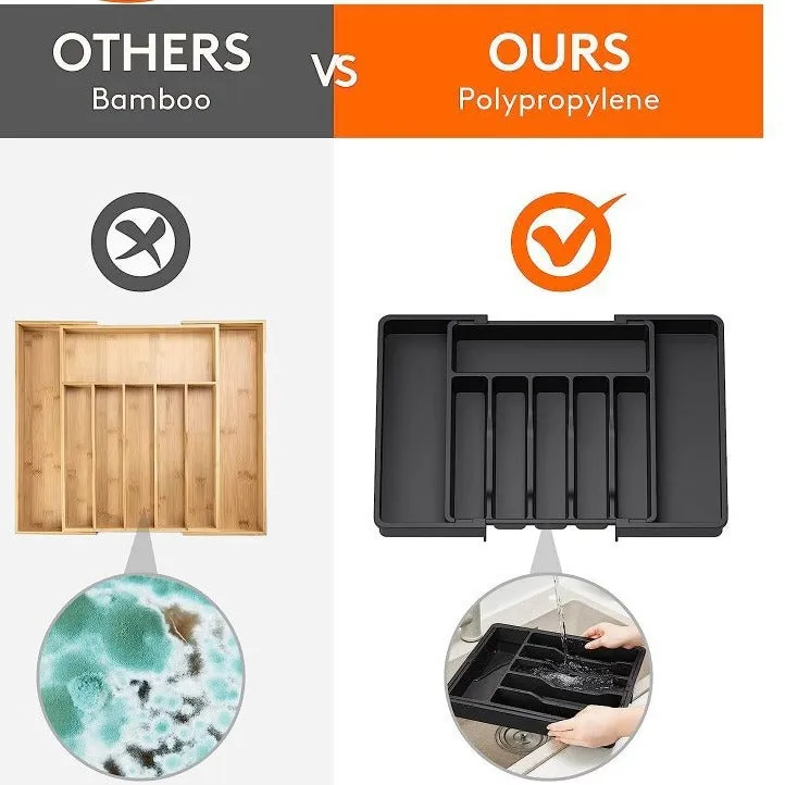 Silverware storage box
