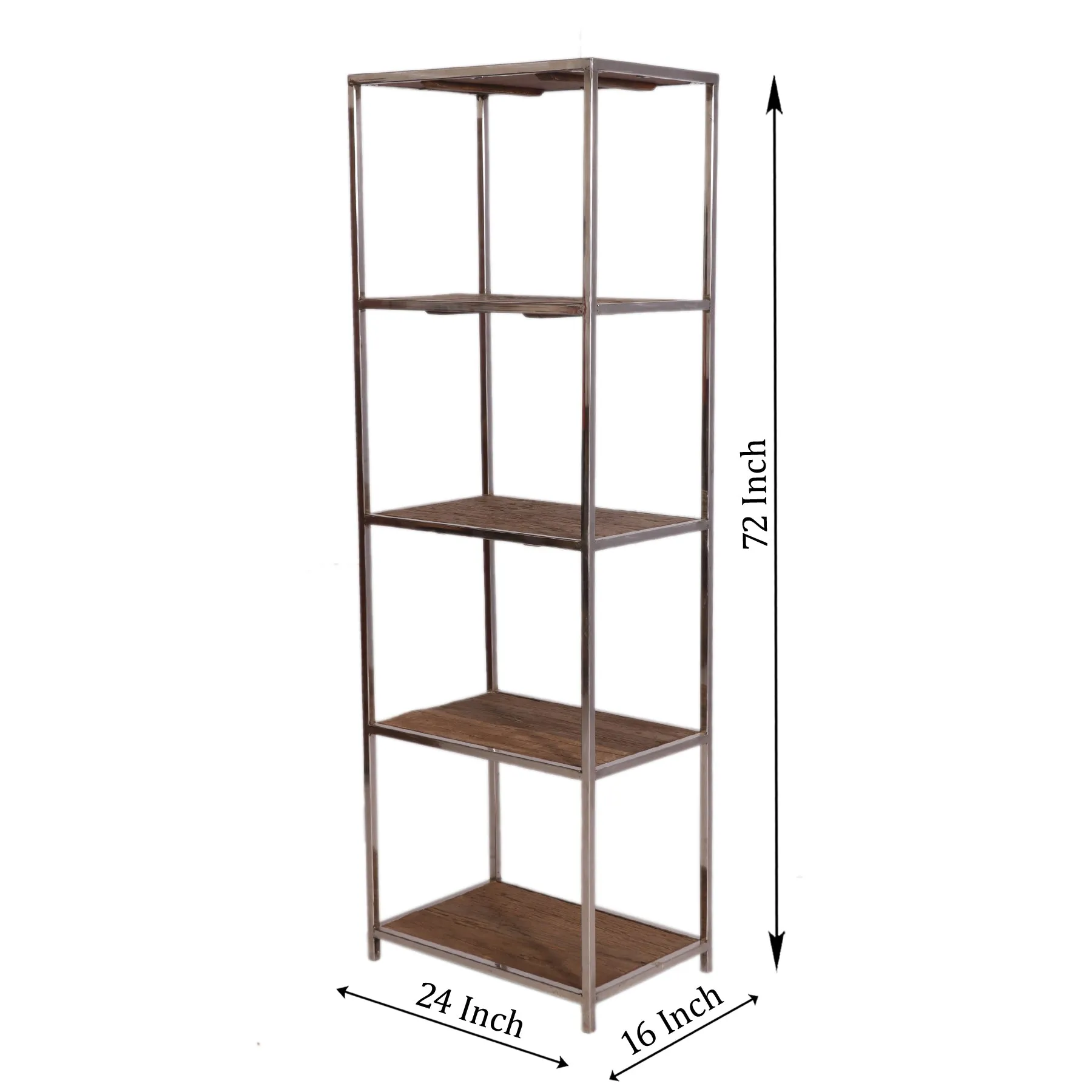 Sleek Metallic Rack