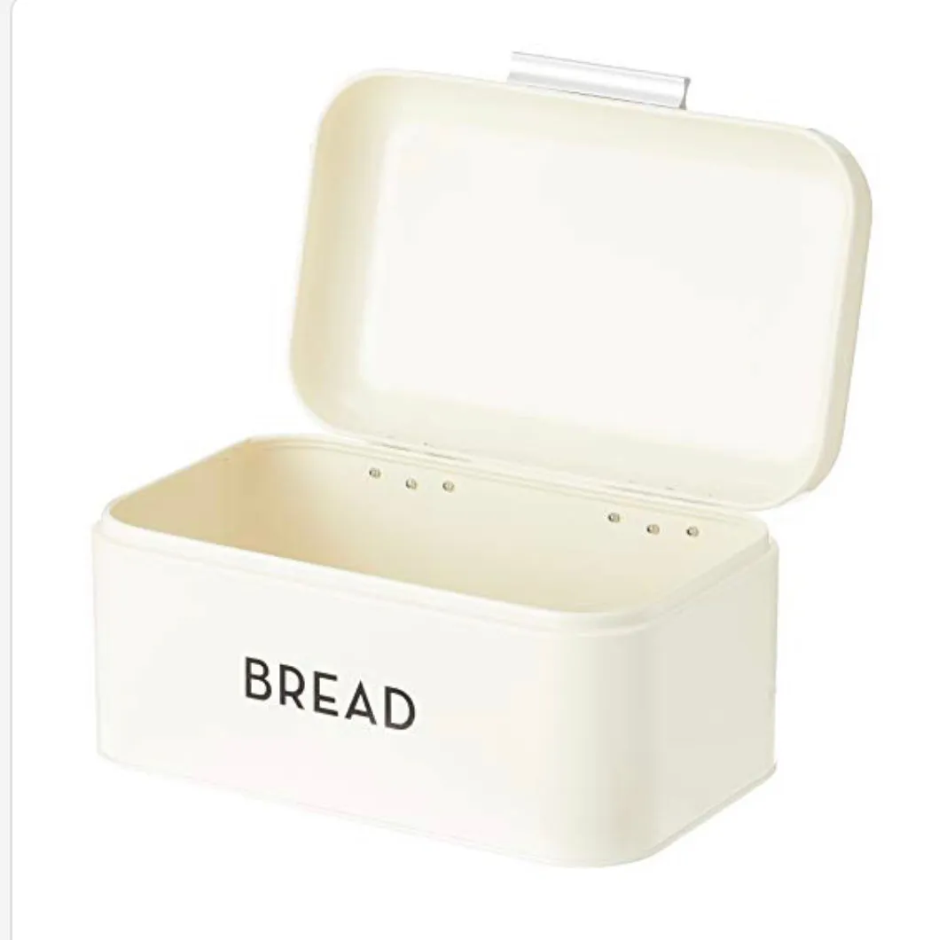 Small Bread Bin Ivory