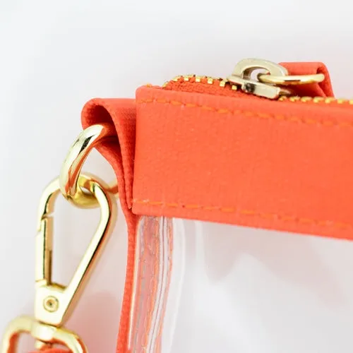 Small Clear Stadium Crossbody - Clemson
