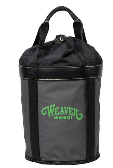 Small Rope Bag - Charcoal and Green