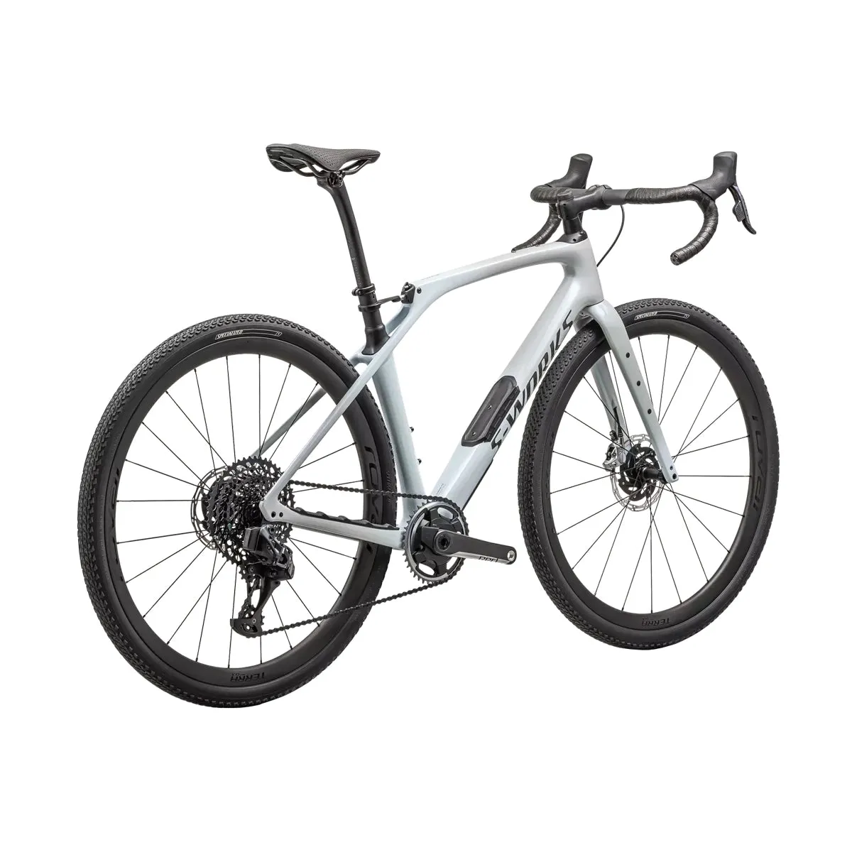 SPECIALIZED DIVERGE STR SWORKS Gravel Bike - DOVE GREY EYRIS PEARL / MORNING MIST / EYRIS PEARL / SMOKE