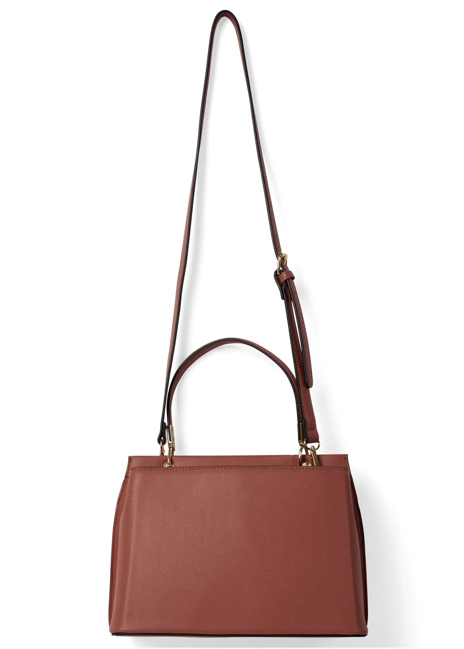Structured Everyday Handbag - Coral