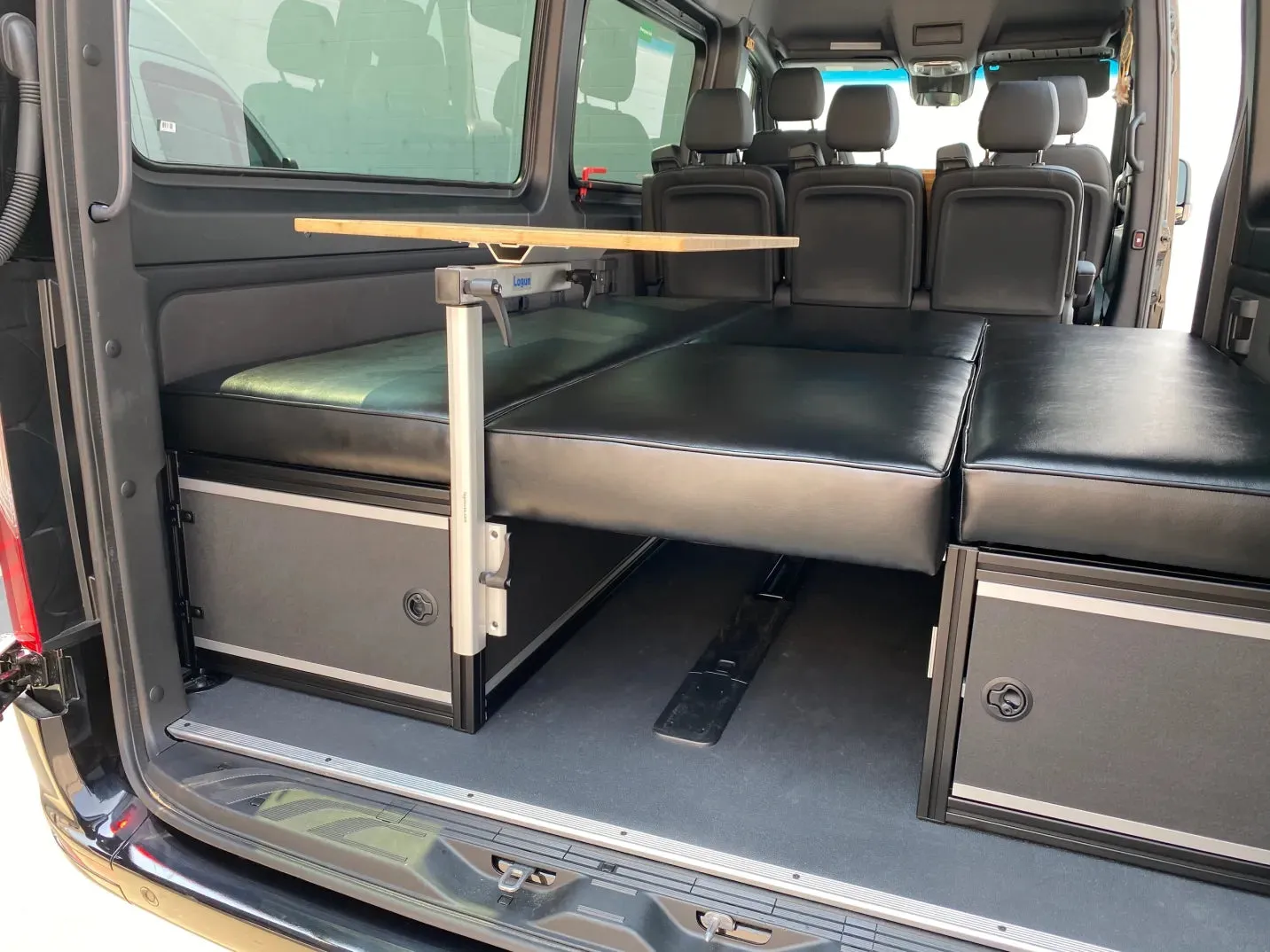 The 2019  GLSS™ Garage Lounge Storage Systems - Made for Sprinter Passenger Vans