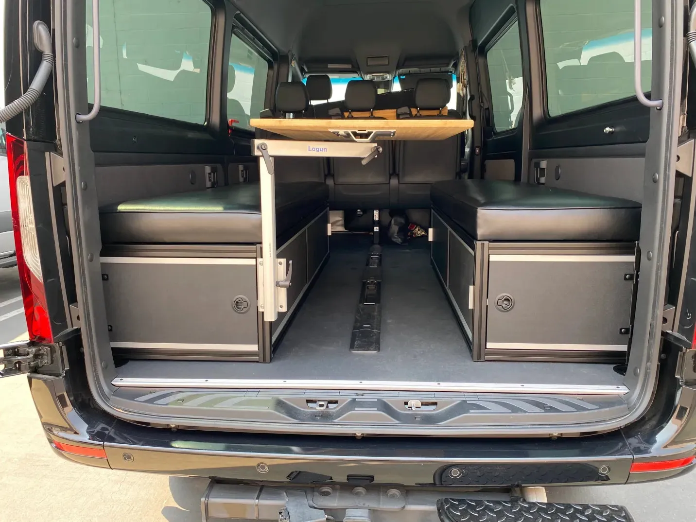 The 2019  GLSS™ Garage Lounge Storage Systems - Made for Sprinter Passenger Vans