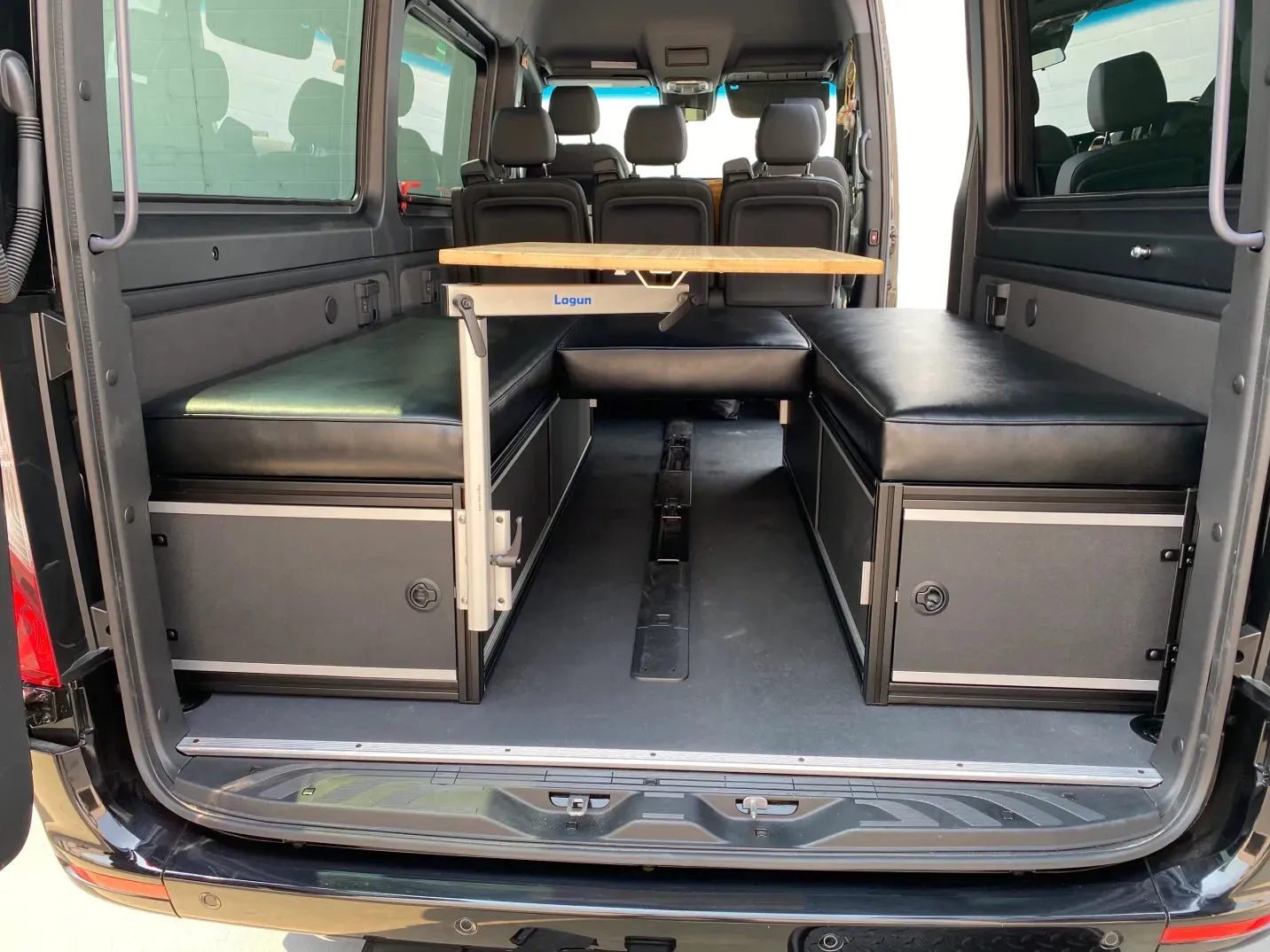 The 2019  GLSS™ Garage Lounge Storage Systems - Made for Sprinter Passenger Vans