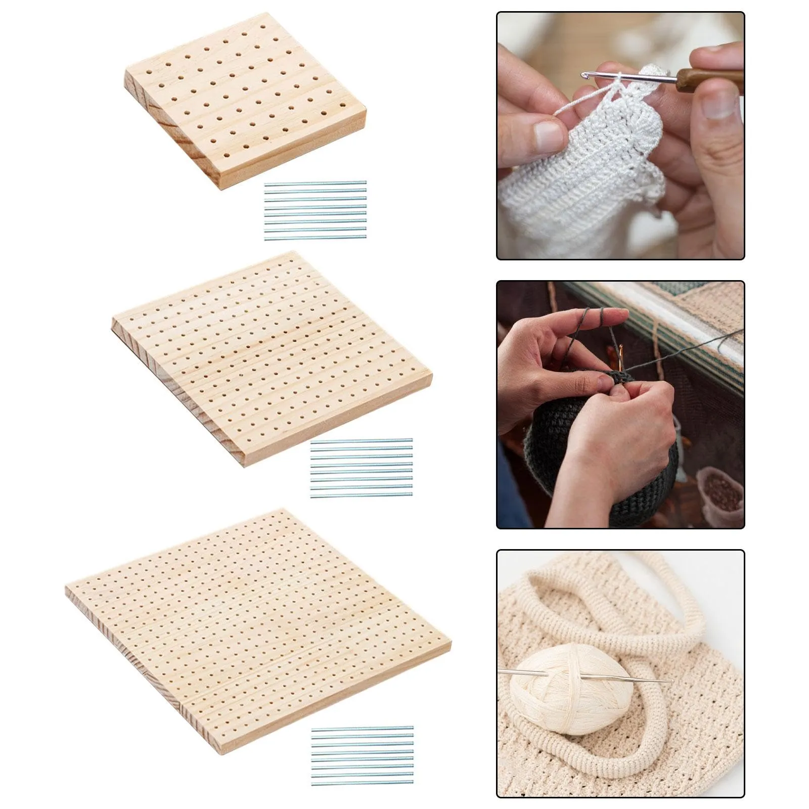 THE STYLE SUTRA® Crochet Blocking Board Gifts Blocking Mats for Granny Squares DIY Crocheting 10cmx10cm| Needlecrafts & Yarn | Crocheting & Knitting | Other Crocheting & Knitting
